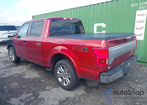 2018 Ford F-150 King Ranch z USA, uszkodzony, nr VIN 1FTEW1EG7JFC03336